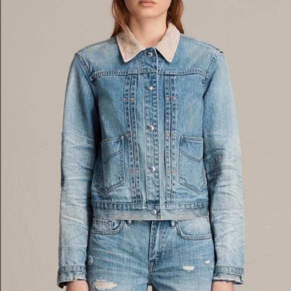 MOD REF Denim Jacket With Corduroy Collar NWOT - Picture 1 of 7